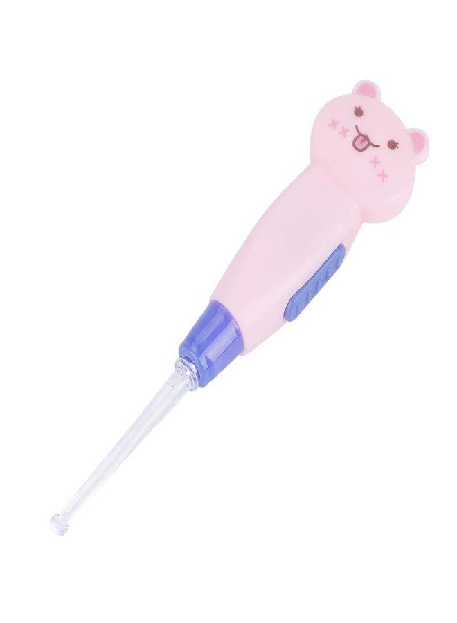 Fdit Cute Cartoon LED Flashlight Earpick with Scoop Tweezers Cleaner Care Tool(Cat) - Image 1